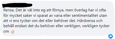 skärmdump från facebook