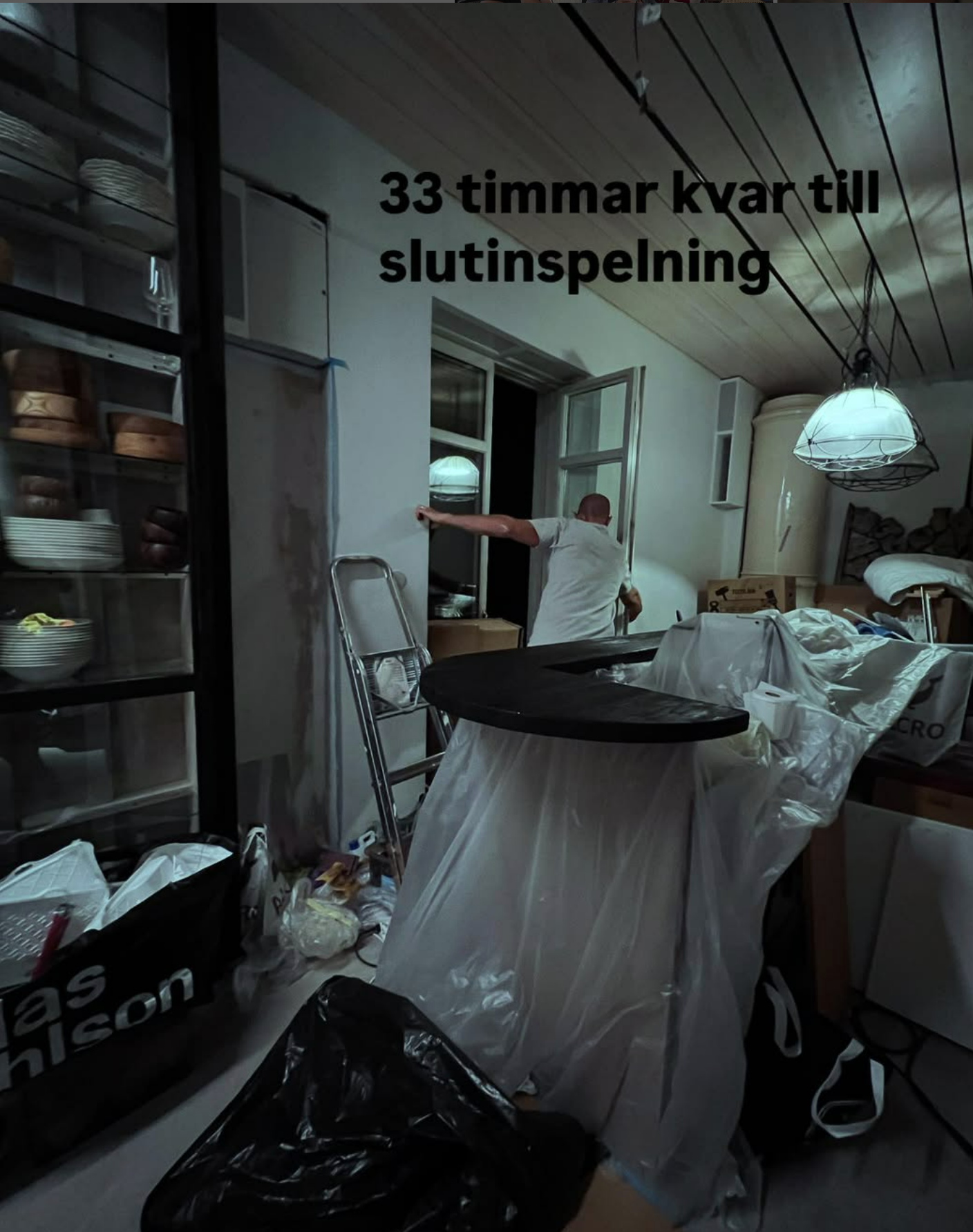 Bild på lägenhet som renoveras i husdrömmar