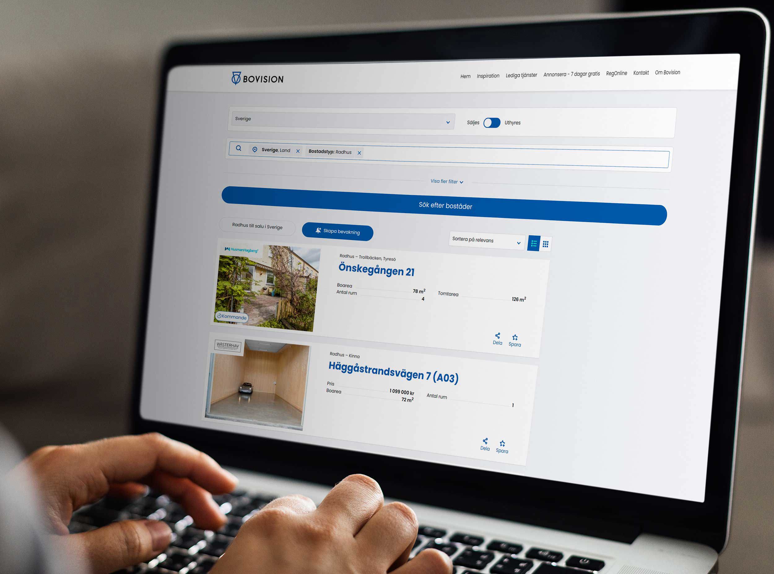 Bostadsbevakning på Bovision