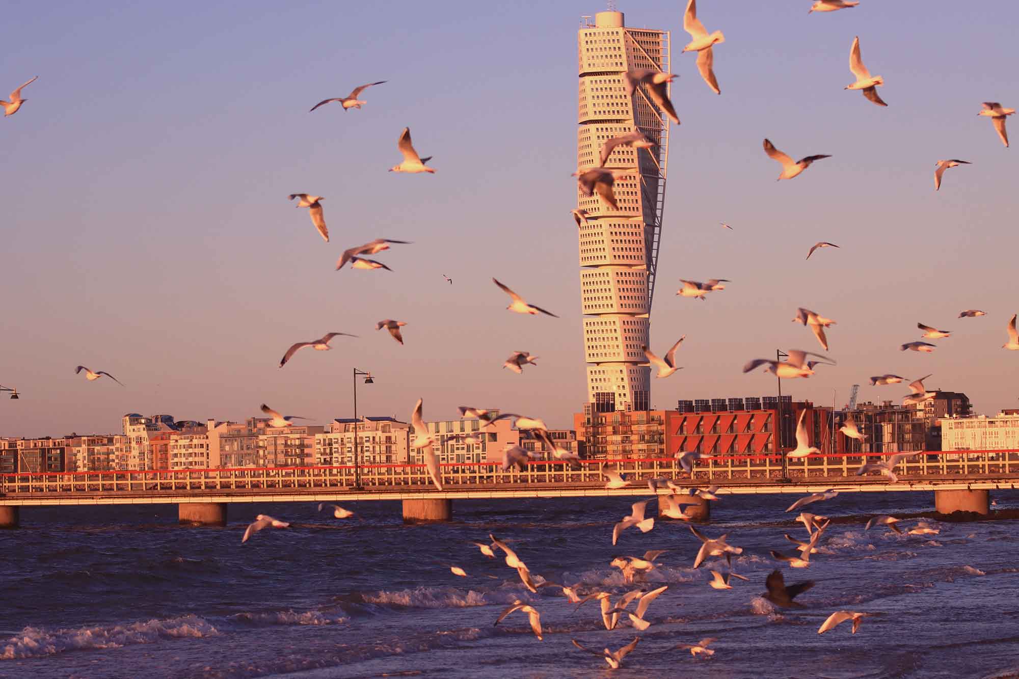 turning torso, malmö, bostäder, lägenheter vid havet