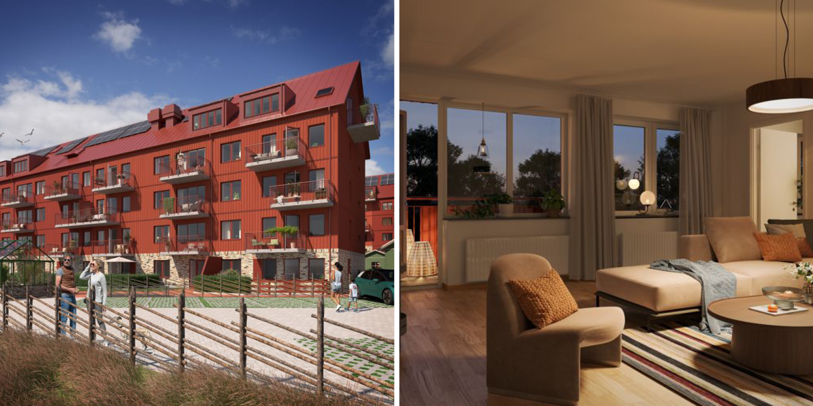 Nybyggnation göteborg, bostadshus