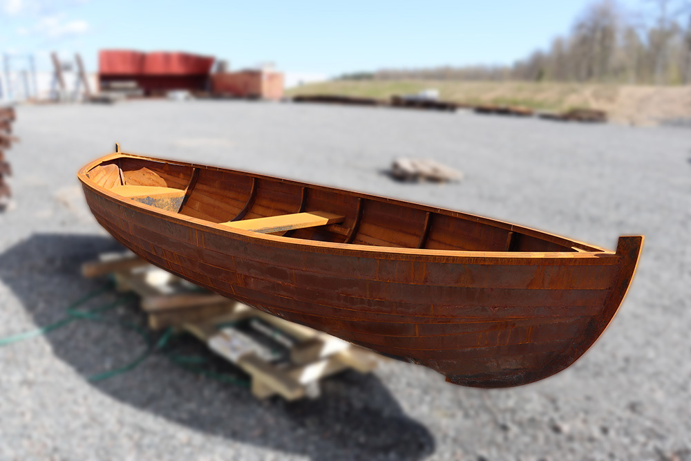 båt i plåt