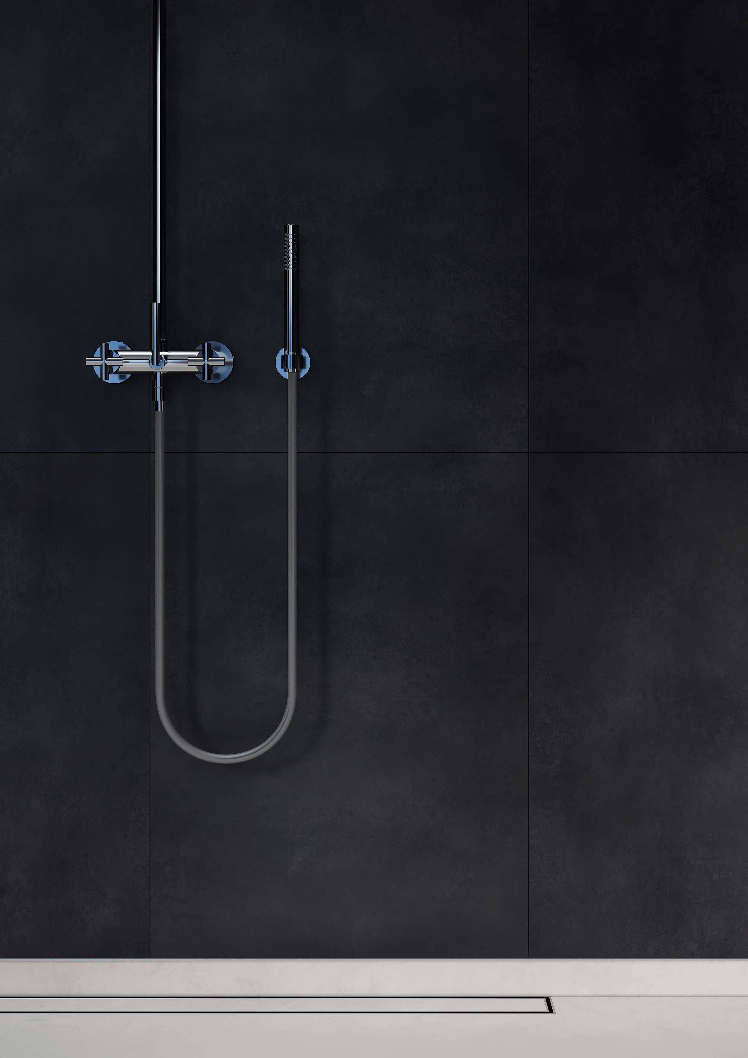 Duschmunstycke, duschslang