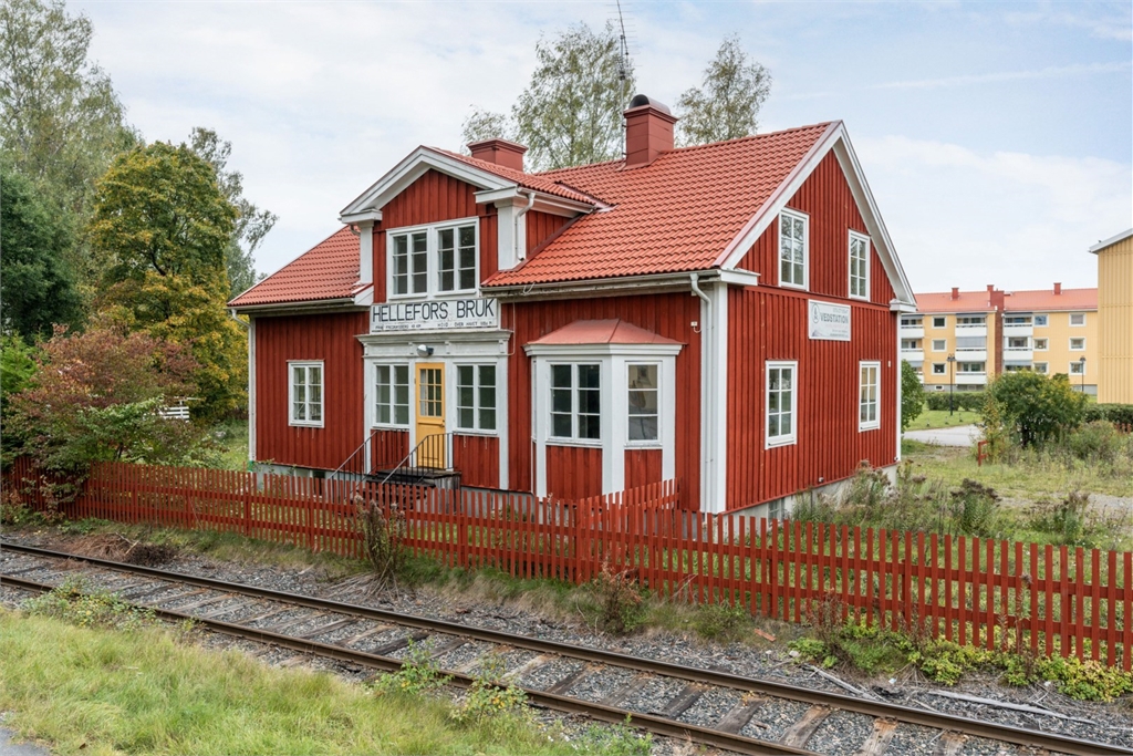 hellefors bruk, exteriör