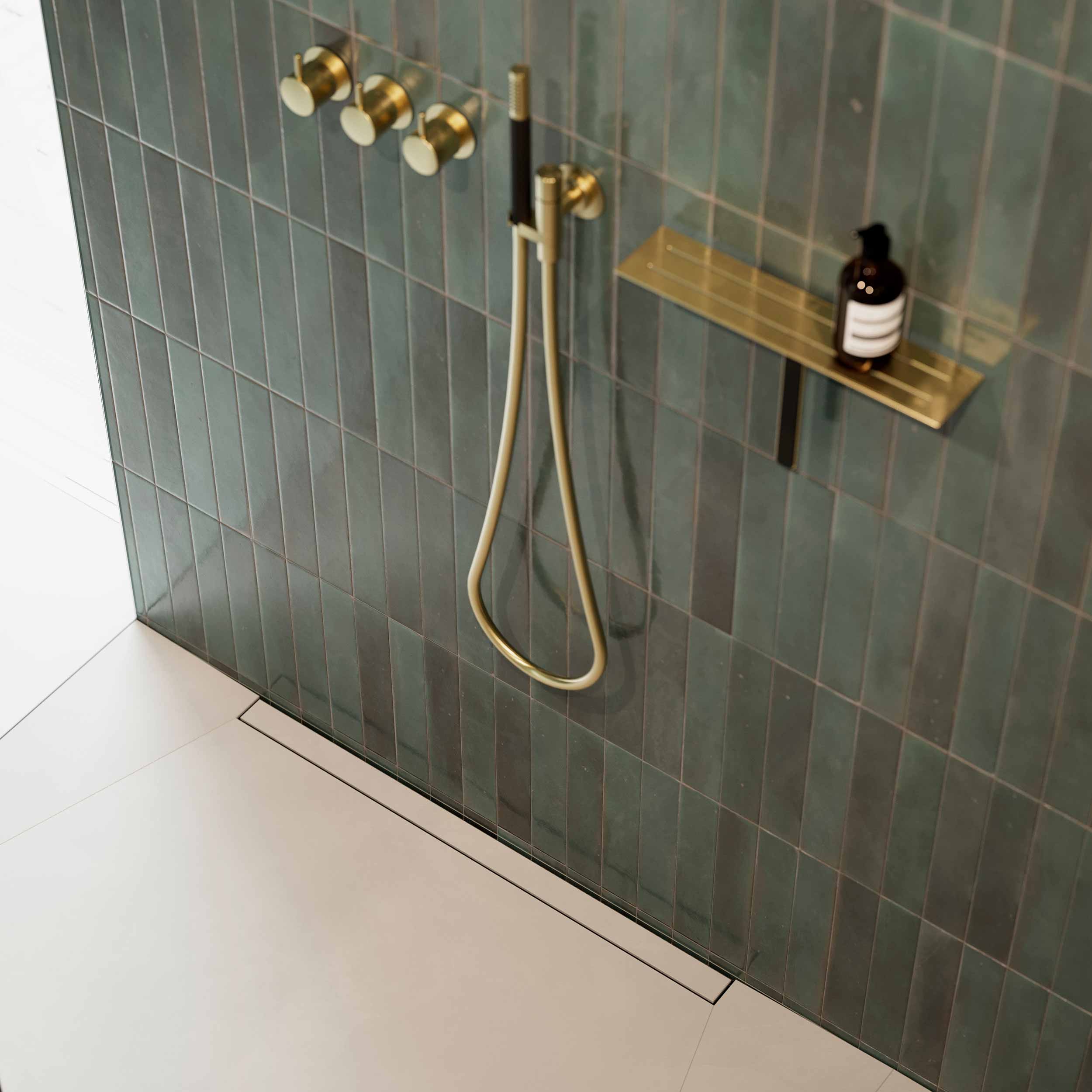 golvbrunn integrerad i designen