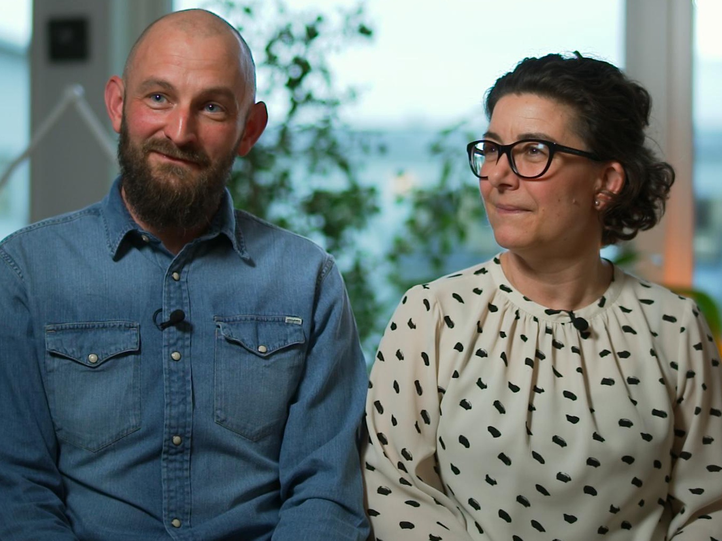 Johan Tigér med fru i Husköp i blindo