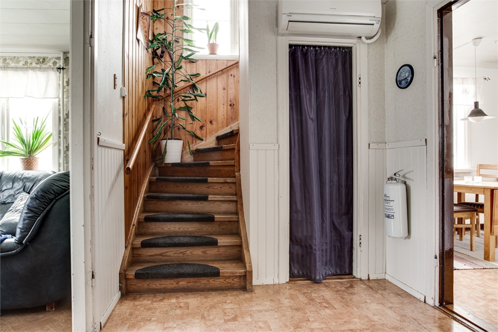 trappa upp till andra våningen