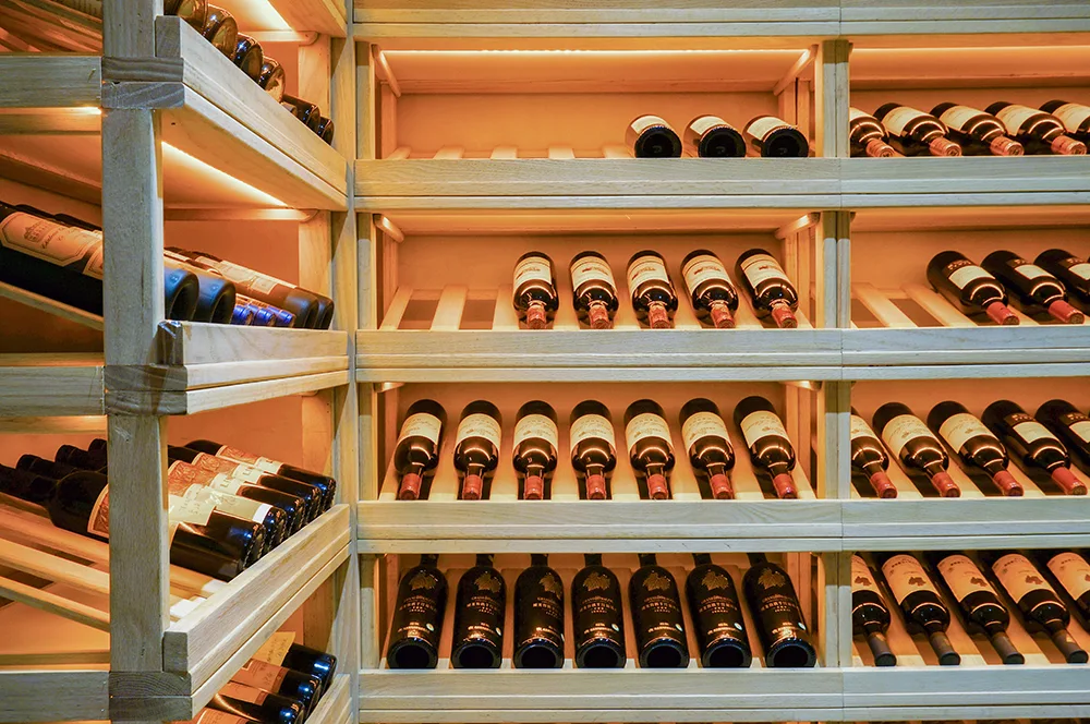 Förvaring av vinflaskor hemma