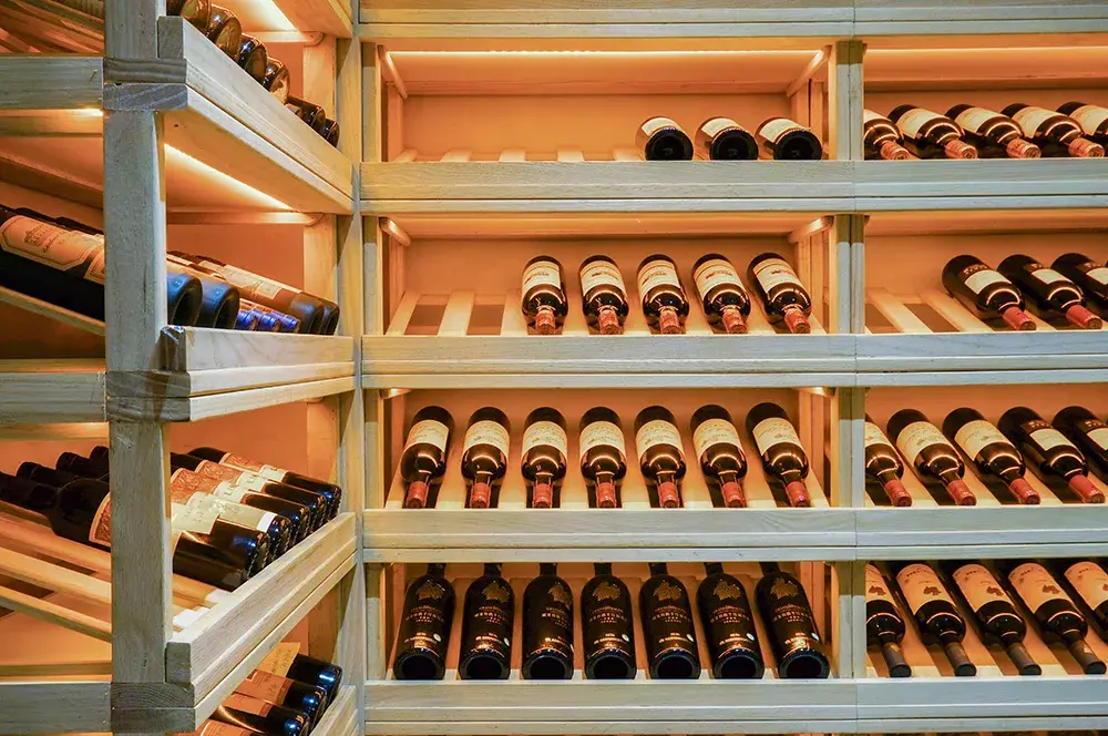Förvaring av vinflaskor hemma