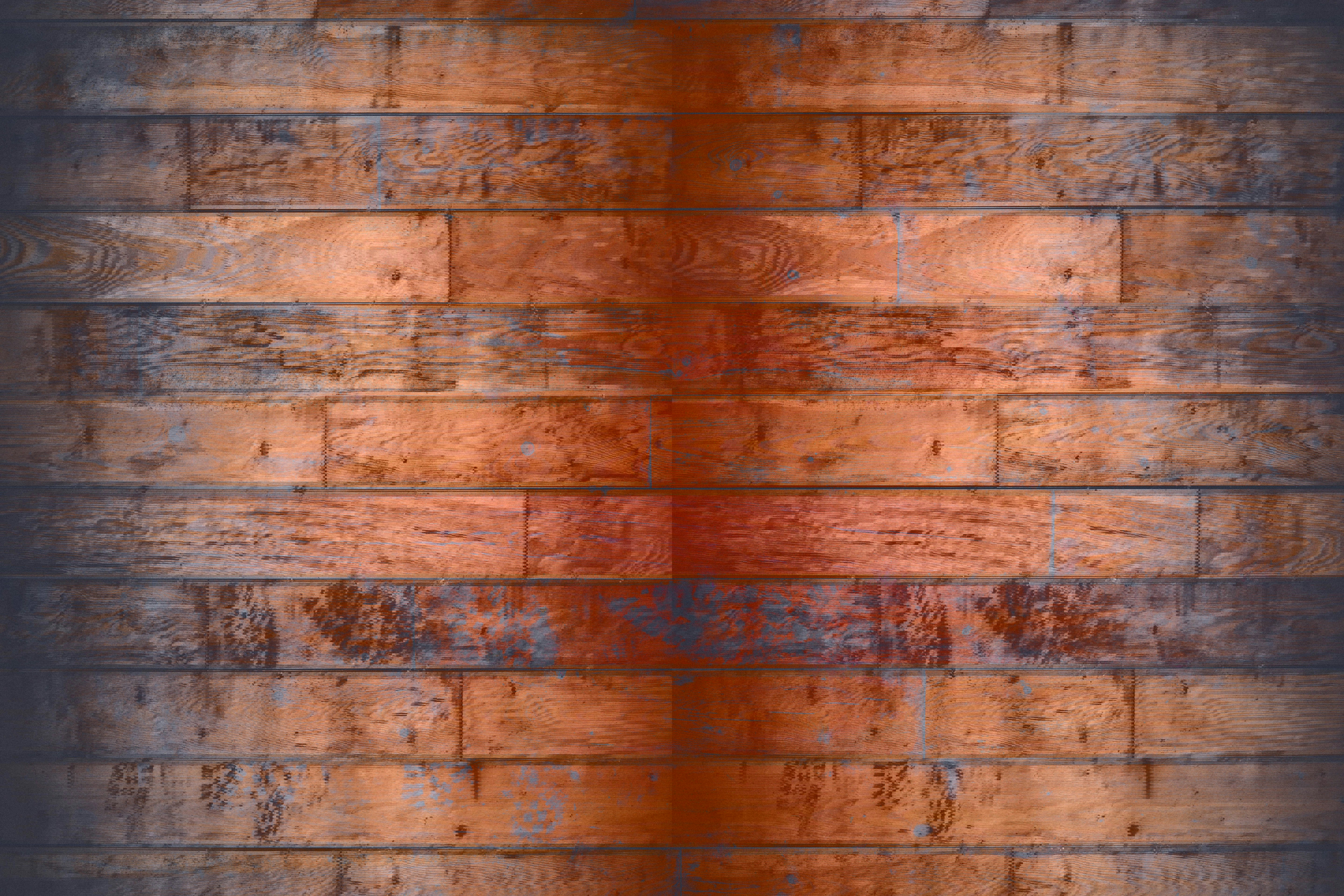 Gammalt golv, mörkt golv