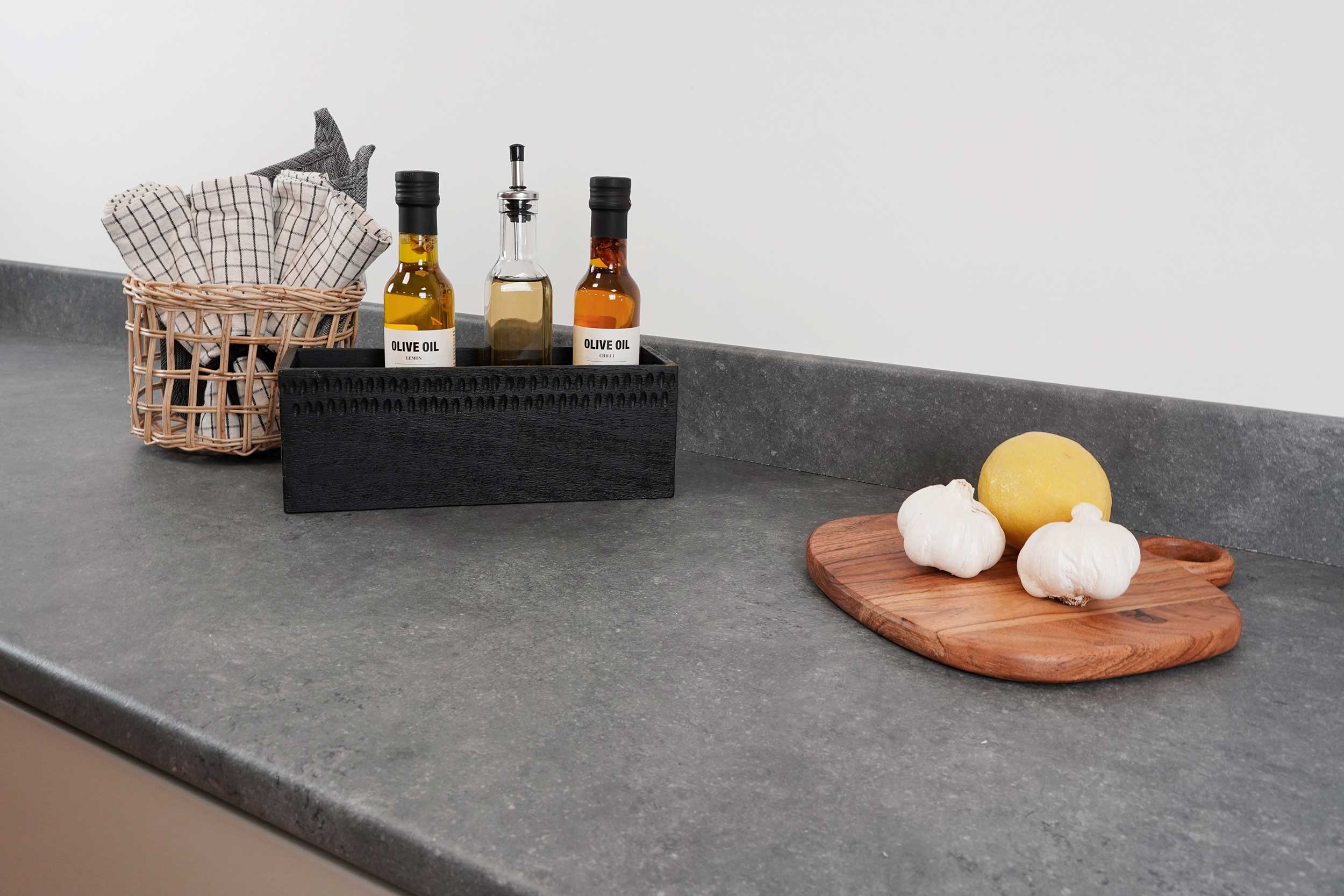 Laminat, köksskiva, grå