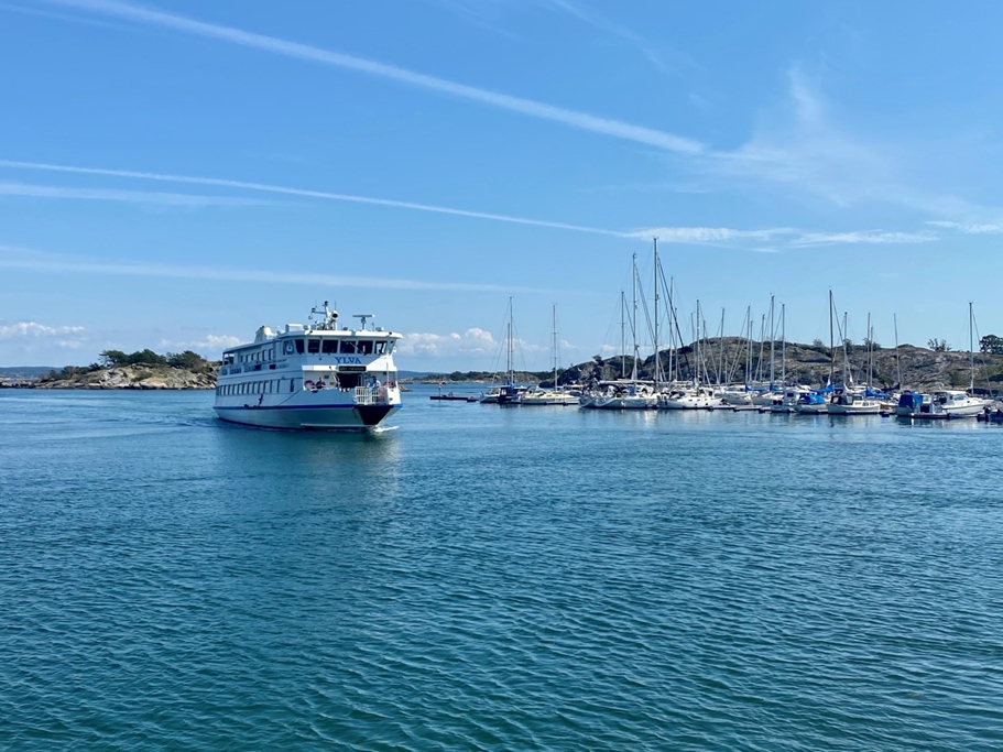 skärgårdsbåt till styrsö