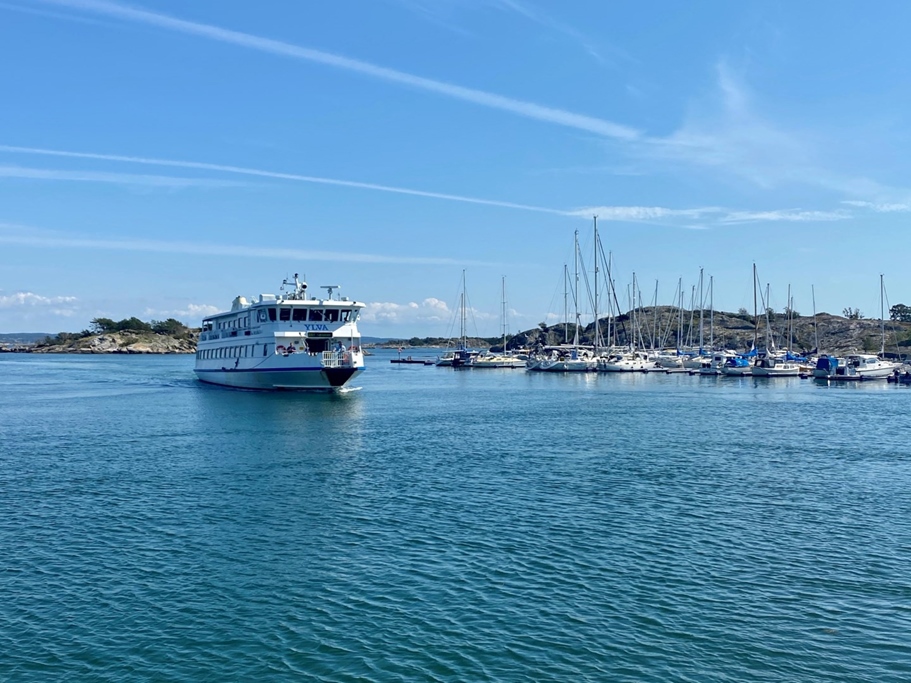 skärgårdsbåt till styrsö