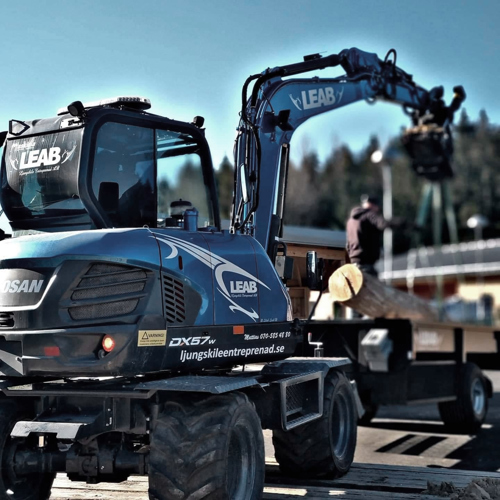 markarbete-grävmaskin