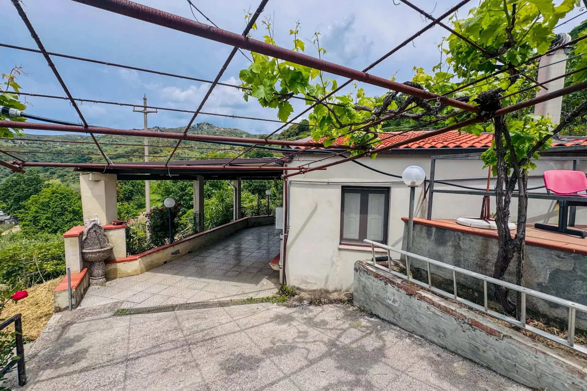 bostad i utlandet., italien, balkong